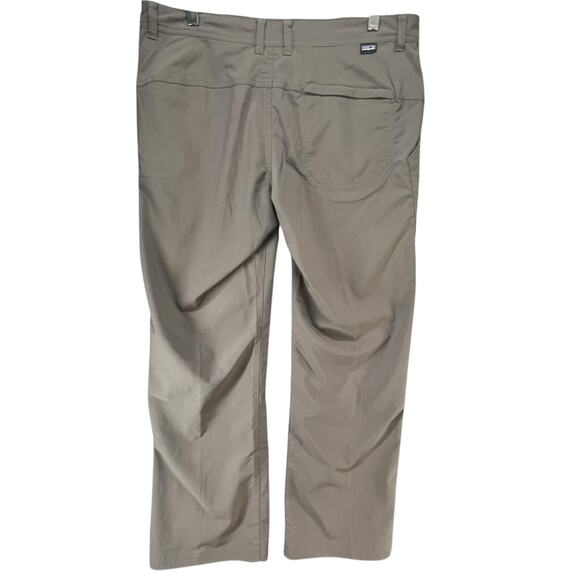 Patagonia Inter Continental Pants 10 Brown Convertible Roll Up Hiking Gorpcore - Picture 4 of 15
